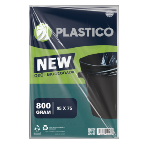 أكياس نفايات كبيرة بلاستيكو – 800 جرام – حجم 95 × 75 سم